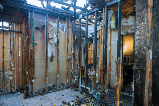 Professional Fire Damage Repair technician working in Spring City, TN